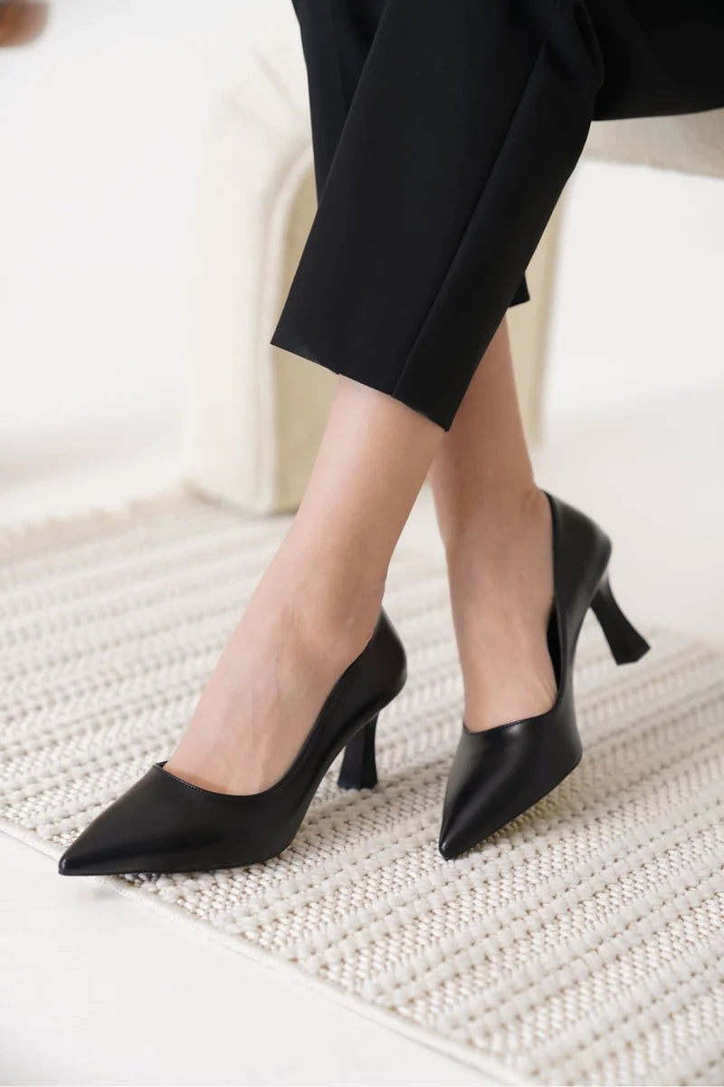 Kadın Siyah Stiletto TR12MS06A