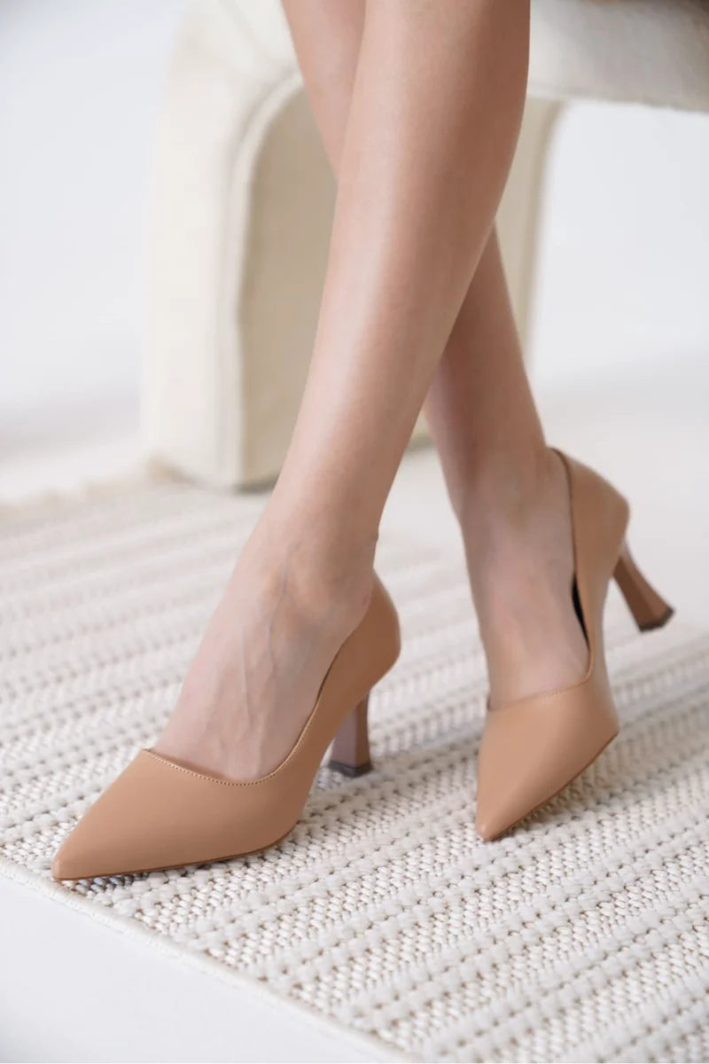 Kadın Nude Stiletto Kadın Ayakkabı Stiletto