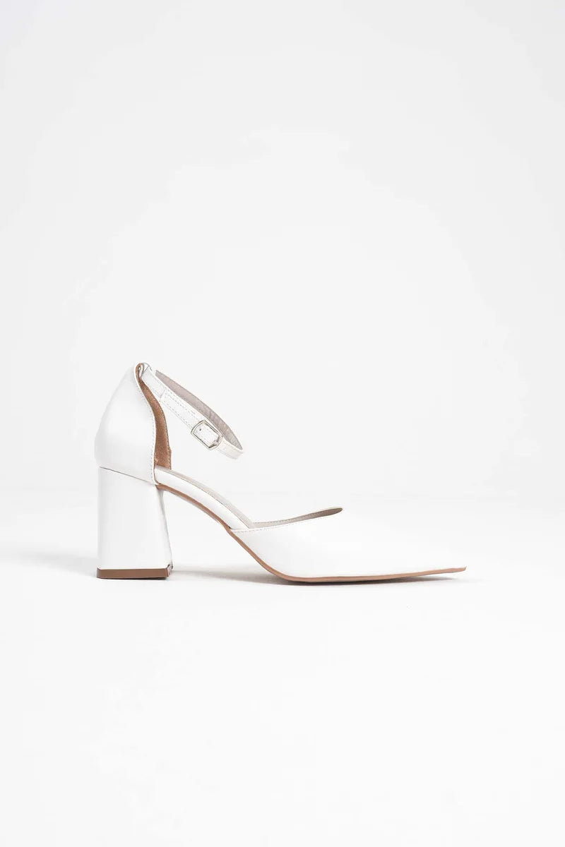 Beyaz Cilt Kadın Topuklu Ayakkabı Kadın Ayakkabı