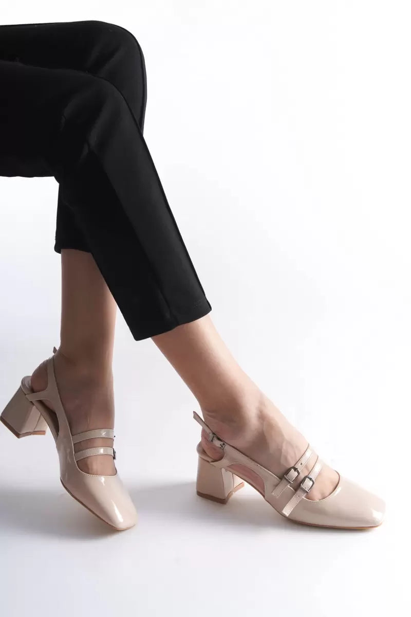 Bej Rugan Kadın Ayakkabı Kadın Ayakkabı Stiletto