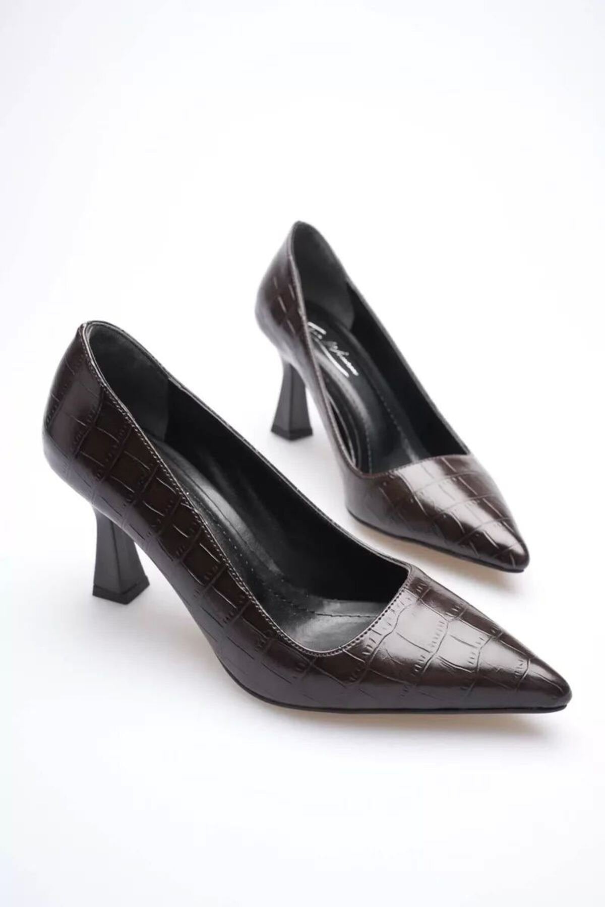 Siyah Topuklu Kadın Stiletto TR20MS02A