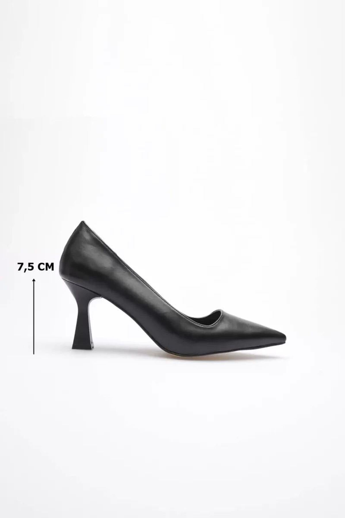 Siyah Topuklu Kadın Stiletto TR20MS02A