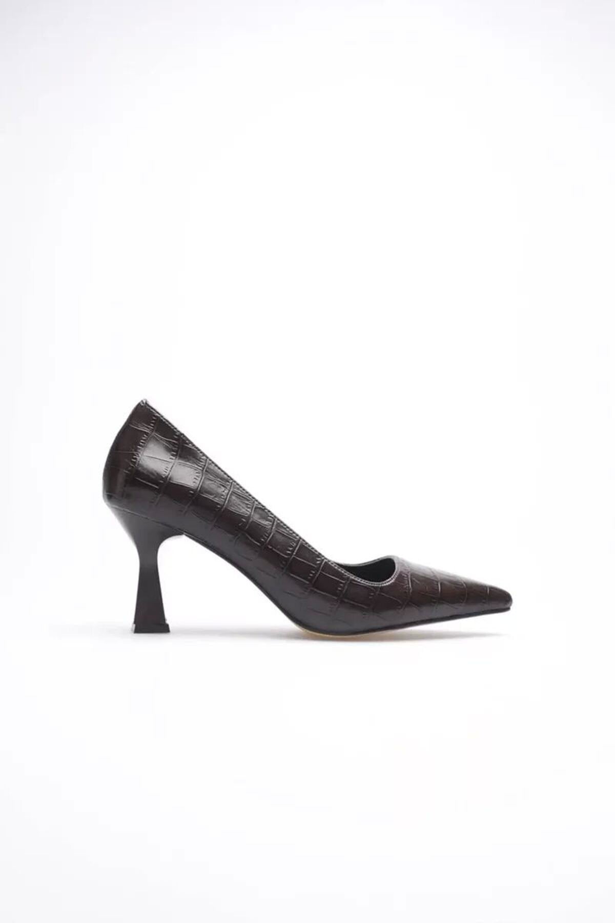 Siyah Topuklu Kadın Stiletto TR20MS02A