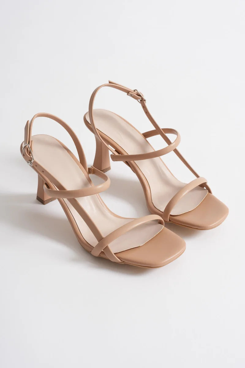 Kadın Nude Topuklu Sandalet TR12MY06E