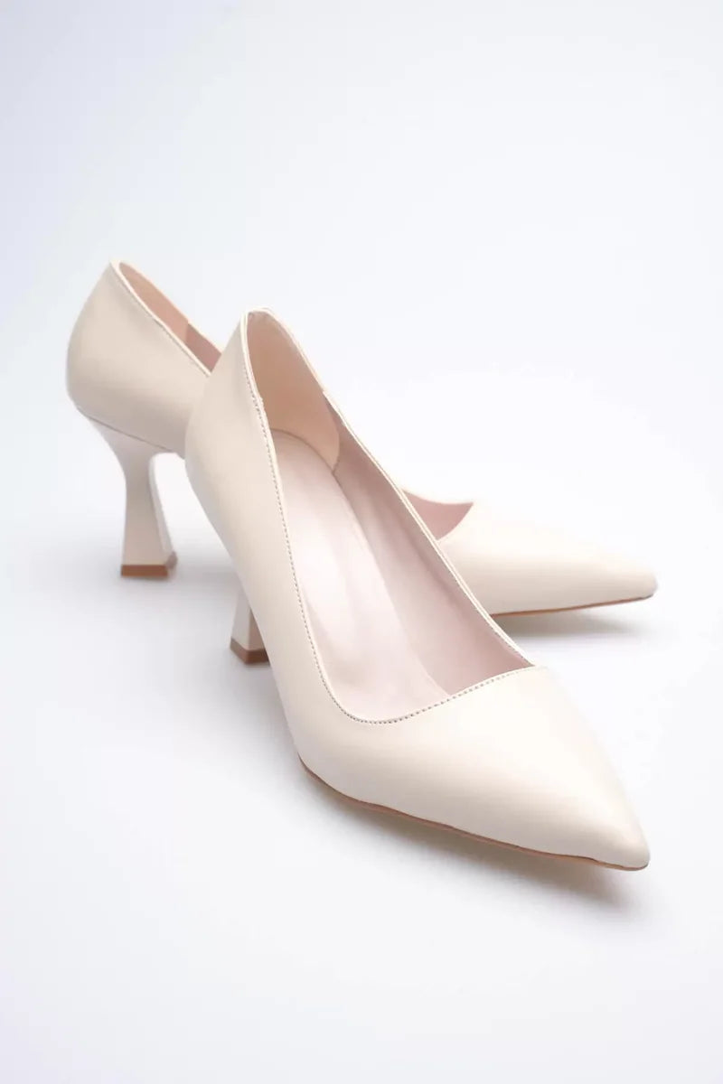 Siyah Topuklu Kadın Stiletto Kadın Ayakkabı İnce topuklu